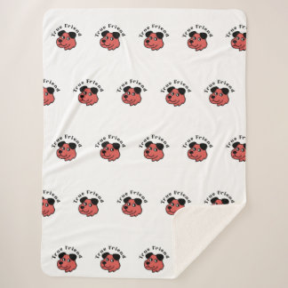 Cozy Fleece & Sherpa blanket