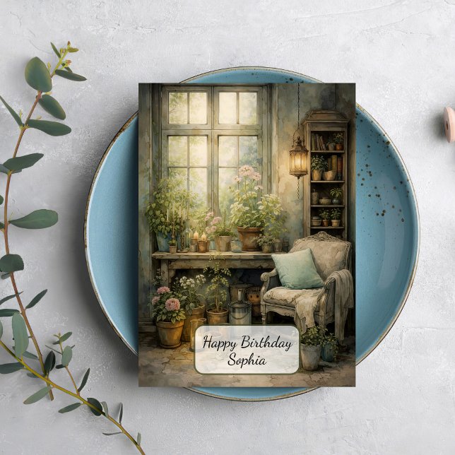 Cozy Garden Window Corner Card (Creator Uploaded)