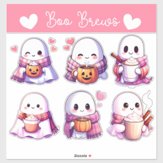 Cozy Ghosts with Autumn Mugs & Heartwarming Vibes