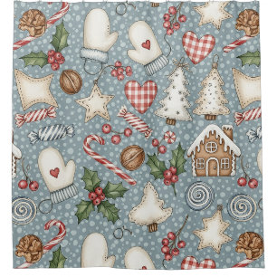 Cozy Gingerbread Christmas with Candy Canes