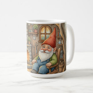 Cozy gnome coffee mug enchanted hedgehog