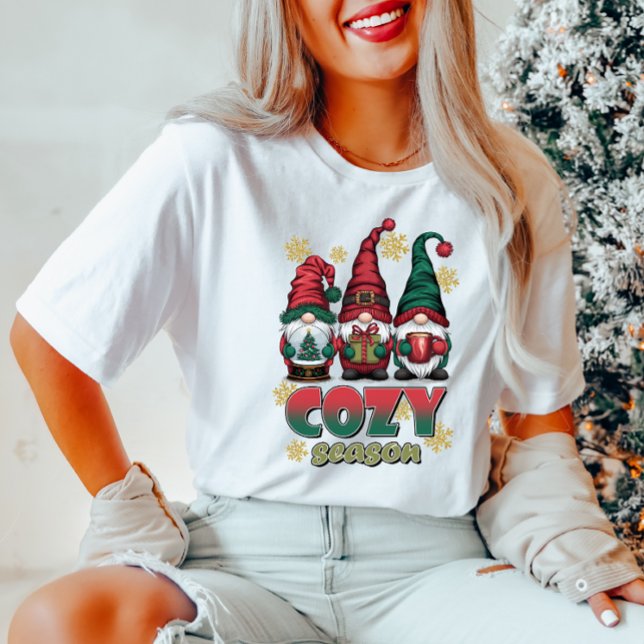 Cozy Gnomes Christmas T-Shirt (Creator Uploaded)