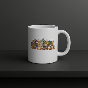 Cozy Grandma Letter Block Coffee Mug