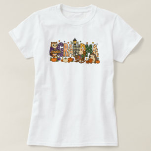 Cozy Grandma Letter Block T-Shirt