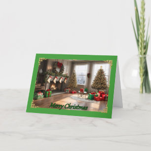 Cozy Greetings Christmas Card