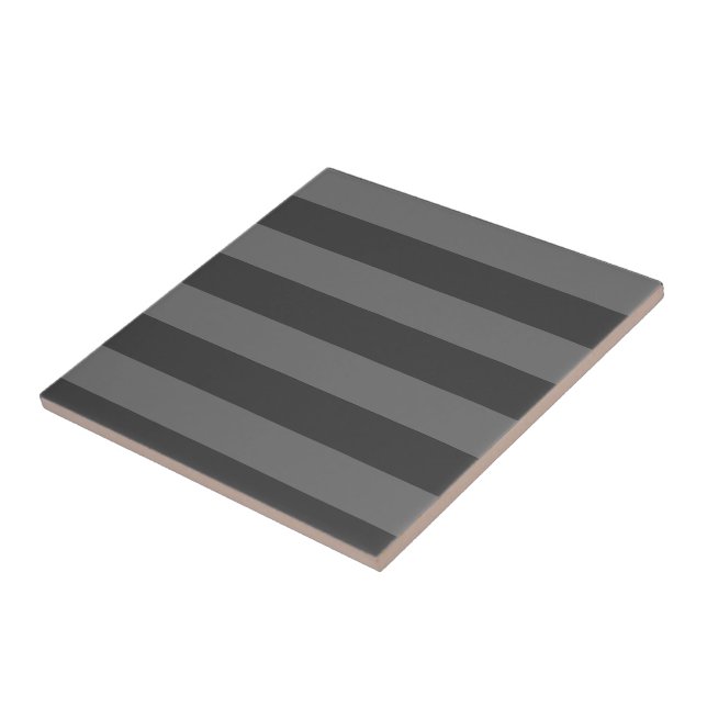 Cozy Grey Striped Tile (Side)