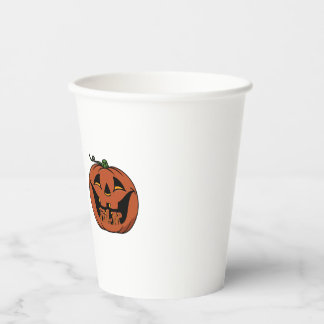Cozy Halloween Paper Cups