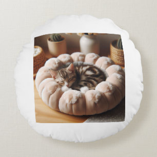 "Cozy Haven Pet Pillow Bed"