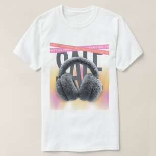 Cozy Headphones Sale Graphic – Modern Music Men’s T-Shirt