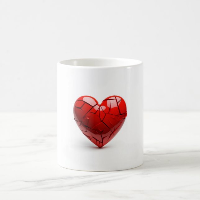 "Cozy Heart Mug – A Loving Touch for Every Sip (Center)