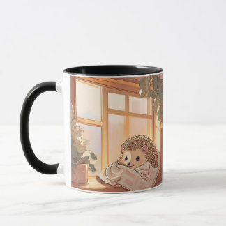 Cozy Hedgehog Mug: A Warm Embrace Mug