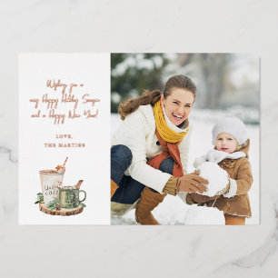 Cozy Holiday Note Photo Holiday