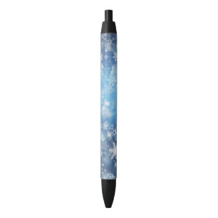 Cozy Holiday Stationery Gift Black Ink Pen