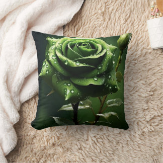 Cozy Home Decor Pillow with Floral Wreath Design