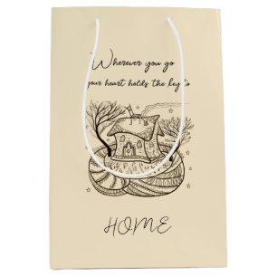 Cozy Home  Medium Gift Bag