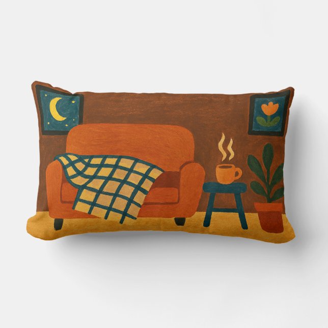 Cozy Home Pillow  (Front)