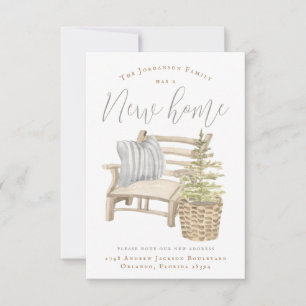 Cozy House Moving Announcement
