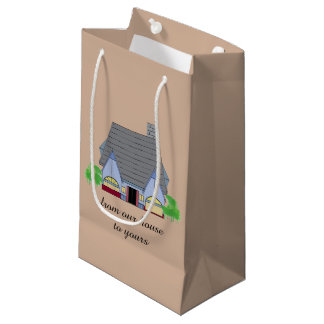 Cozy House Small Gift Bag