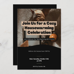Cozy Housewarming Celebration custom Invitation