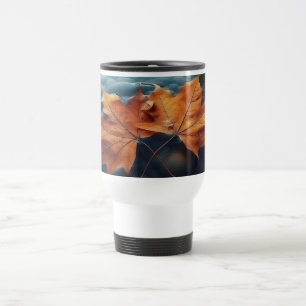 Cozy Hues of Autumn Travel Mug