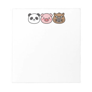 Cozy illustrations for very tired adults. notepad