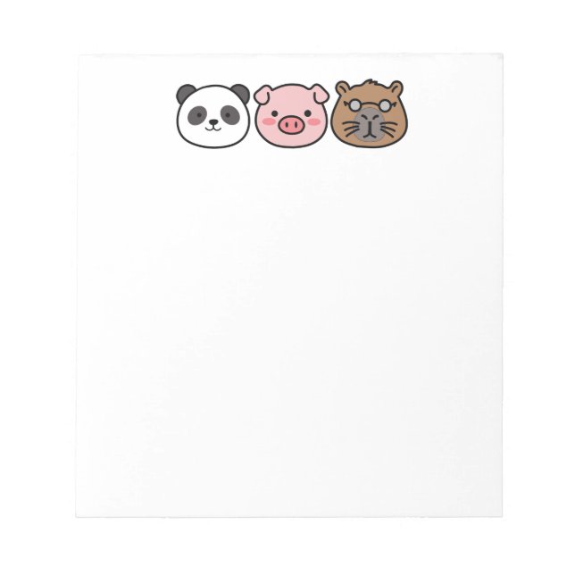Cozy illustrations for very tired adults. notepad (Front)