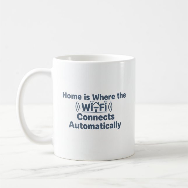Cozy Introvert Wi-Fi Mug (Left)