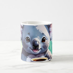 Cozy Jungle Koala Coffee Mug
