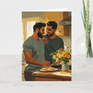 Cozy Kitchen Morning Card