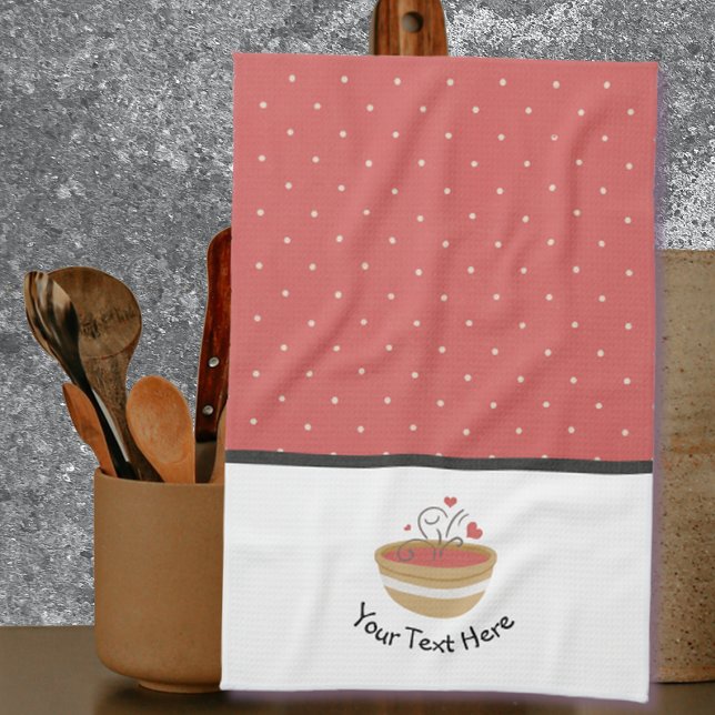 Cozy Kitchen Polka Dot Kitchen Towel (Creator Uploaded)