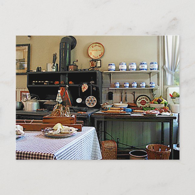 Cozy Kitchen Postcard (Front)