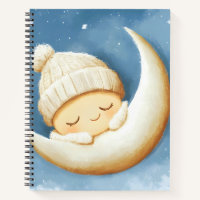 Cozy Knit Nap Cresent Moon