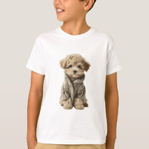 Cozy Knit Sweater Poodle Kids