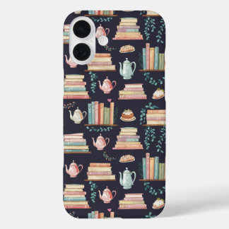Cozy Library Charm iPhone 16 Plus Case