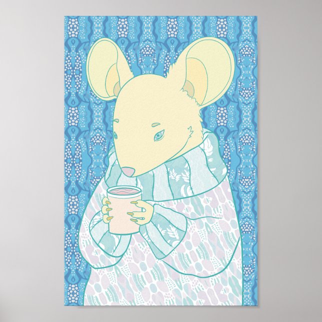 Cozy Little Rat Poster (Front)
