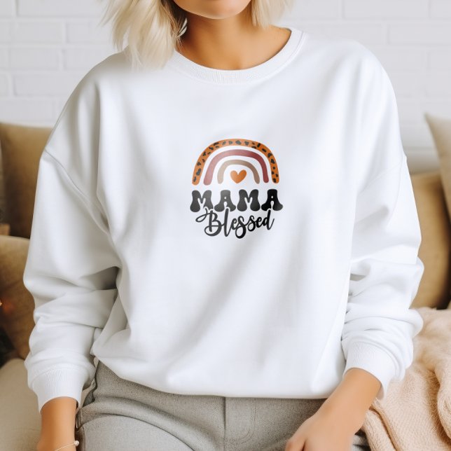 Cozy Mama Blessed Sweatshirt (Cozy Mama Blessed Sweatshirt)