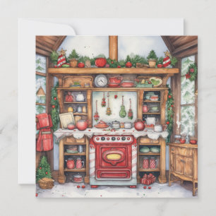 Cozy Merry Christmas Card