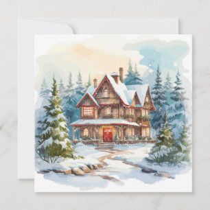 Cozy Merry Christmas Card
