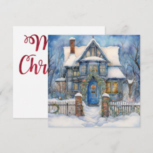 Cozy Merry Christmas Card