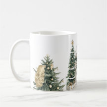 Cozy Merry Christmas Paper Plate with Winter