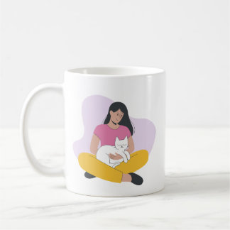 Cozy Moments with Cat – Cute Pet Lover Mug