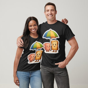 Cozy Morning Duo ☕🍞 T-Shirt