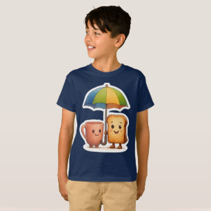 Cozy Morning Duo ☕🍞 T-Shirt