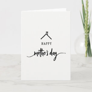 Cozy Mothers Day Rooftop Card