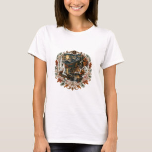 Cozy Mountain Cabin Golden Retreat T-Shirt