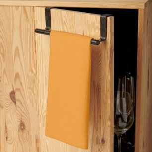 Cozy Mustard Minimalist Kitchen Towel