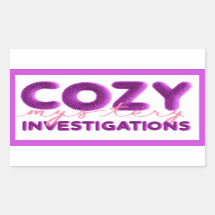 Cozy Mystery Investigations Stickers