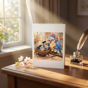 Cozy Nest Graduation Folded Greeting Card