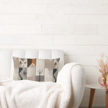 Cozy neutral patchwork