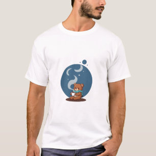 Cozy Night Bear T-Shirt